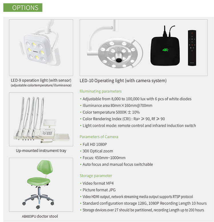 A530N Integral Dental Unit